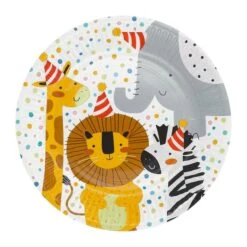 Boland 8 Partyteller - Safari - Ø Ca. 23 Cm