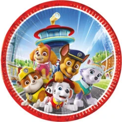 Procos Paw Patrol - 8 Partyteller - Ø Ca. 23 Cm