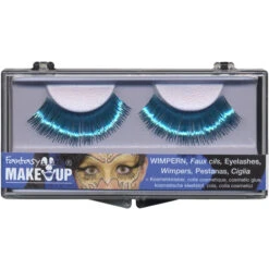 Wimpern - Inkl. Kosmetikkleber - Türkis