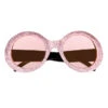 Boland Brille - Jackie Glitter - Für Erwachsene - Pink