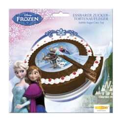 Die Eiskönigin - Tortenaufleger - Aus Zucker