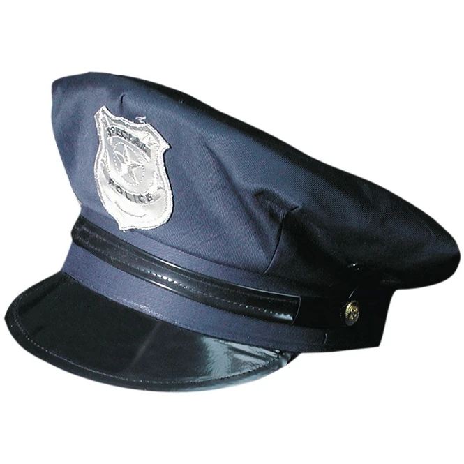 Faschingshut - Polizist - Für Erwachsene 2 Faschingshut - Polizist - Für Erwachsene – Bild 2
