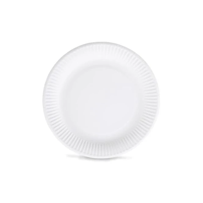 20 Pappteller, Weiss 1 20 Pappteller, Weiss