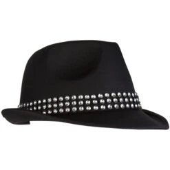 Faschingshut - Fedora - Für Erwachsene - Schwarz