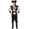 Kostüm - Piratenkapitän - Für Erwachsene - 3-teilig - Verschiedene Größen