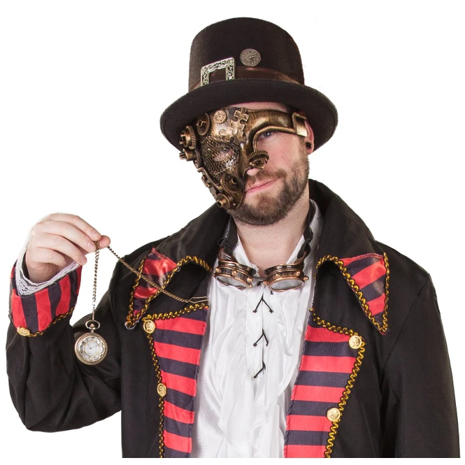 Faschingsschmuck - Taschenuhr 1 Faschingsschmuck - Taschenuhr