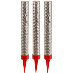 Tortenfontänen - Silber - 3er Set