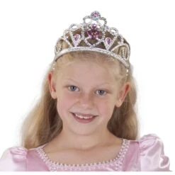 Prinzessinnen-Krone - Ø = Ca. 11,5 Cm - 1 Stück -Party Fest Deutschland Verkaufs-Shop 81