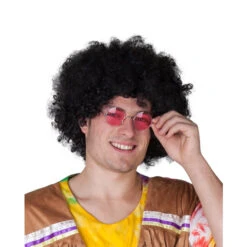 Boland Perücke - Afro - Schwarz