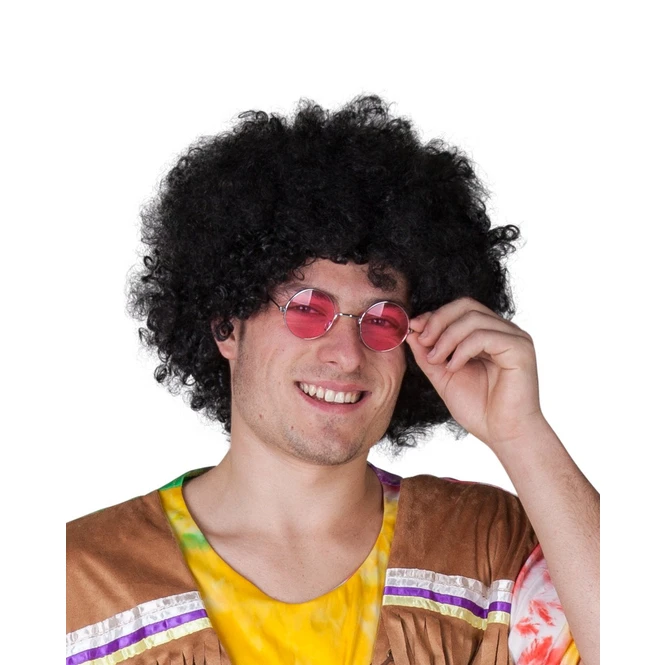 Boland Perücke - Afro - Schwarz 1 Boland Perücke - Afro - Schwarz