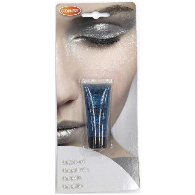 Gel Make-Up - Glitter - 14 Ml - Blau 1 Gel Make-Up - Glitter - 14 Ml - Blau