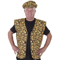 Kostüm - Smiley - 2-teilig - Für Herren