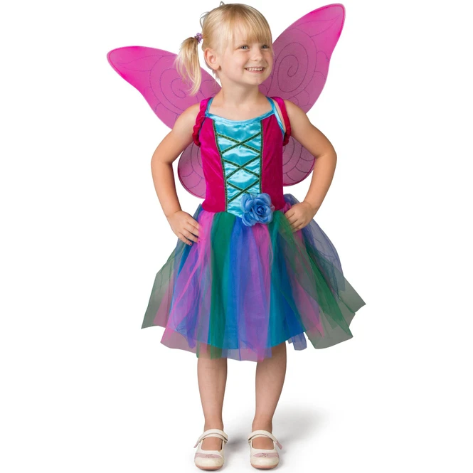 Kostüm - Kleine Fee - Für Kinder - 2-teilig - Verschiedene Größen 2 Kostüm - Kleine Fee - Für Kinder - 2-teilig - Verschiedene Größen – Bild 2