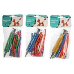 12 Modellierballons - Inkl. Pumpe - 1 Set -Party Fest Deutschland Verkaufs-Shop mode1