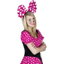 Haarreif - Maus - Für Erwachsene - Pink