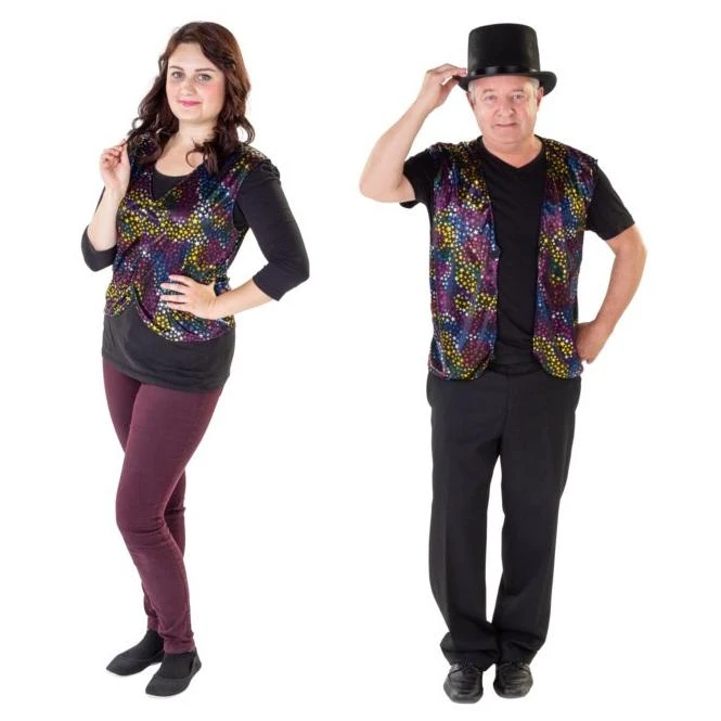 Sternenweste - Aus Polyester - Einheitsgröße Für Damen Und Herren 2 Sternenweste - Aus Polyester - Einheitsgröße Für Damen Und Herren – Bild 2